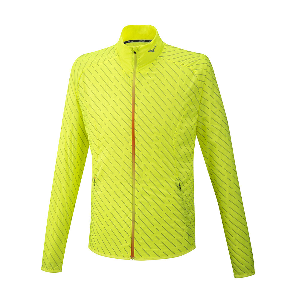 Panske Bundy Mizuno Reflect Wind Bezecke Žlté Vypredaj PEZM64380